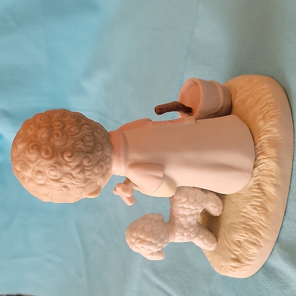 Vintage Precious Moments "His Sheep I Am" E-7161 - Picture 3 of 4